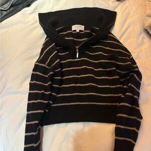 La Ligne Quarter Zip Bastien Sweater